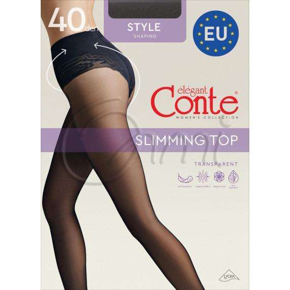Колготки жіночі Conte STYLE 40 (EU)